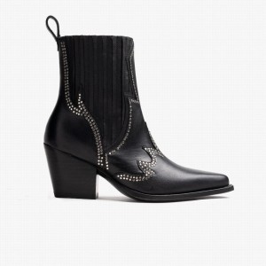 Thursday Boots Icon レディース チェルシーブーツ 黒 | ZKH2493TN