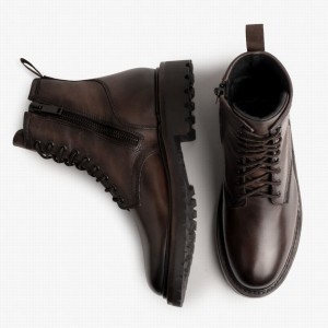 Thursday Boots Stomper メンズ レースアップブーツ Old English | ODP3932RE