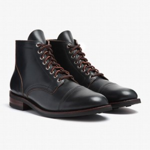 Thursday Boots Vanguard メンズ レースアップブーツ インディゴブルー | QHN4067RE