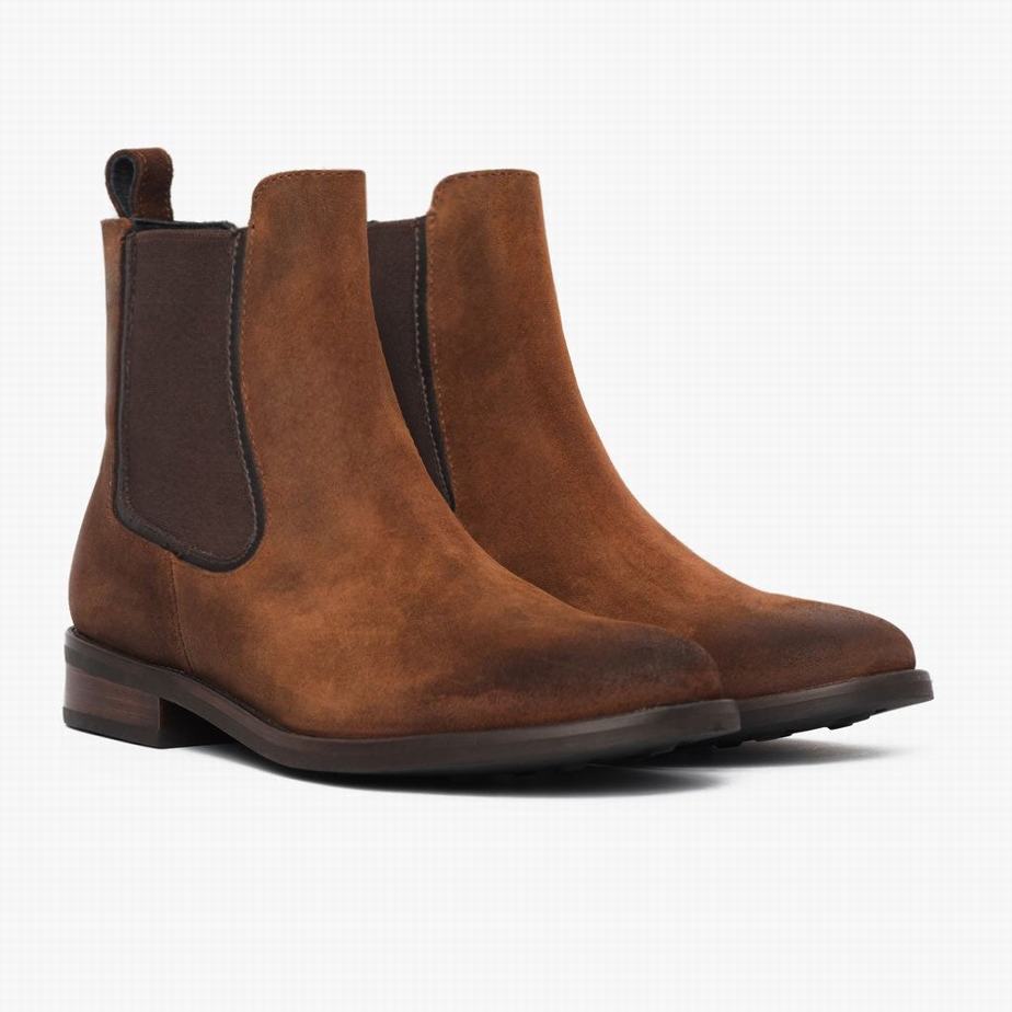 Thursday Boots Duchess レディース チェルシーブーツ ブラウン | EKL8011WC