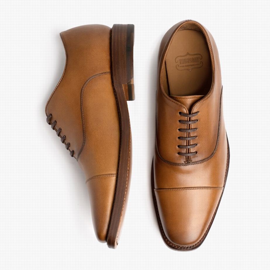 Thursday Boots Executive メンズ ドレスシューズ ブラウン | ODL2128WA