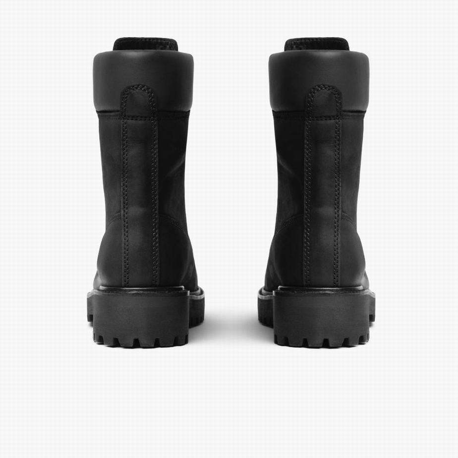 Thursday Boots Explorer レディース 厚底ブーツ 黒 | AQE5694DT