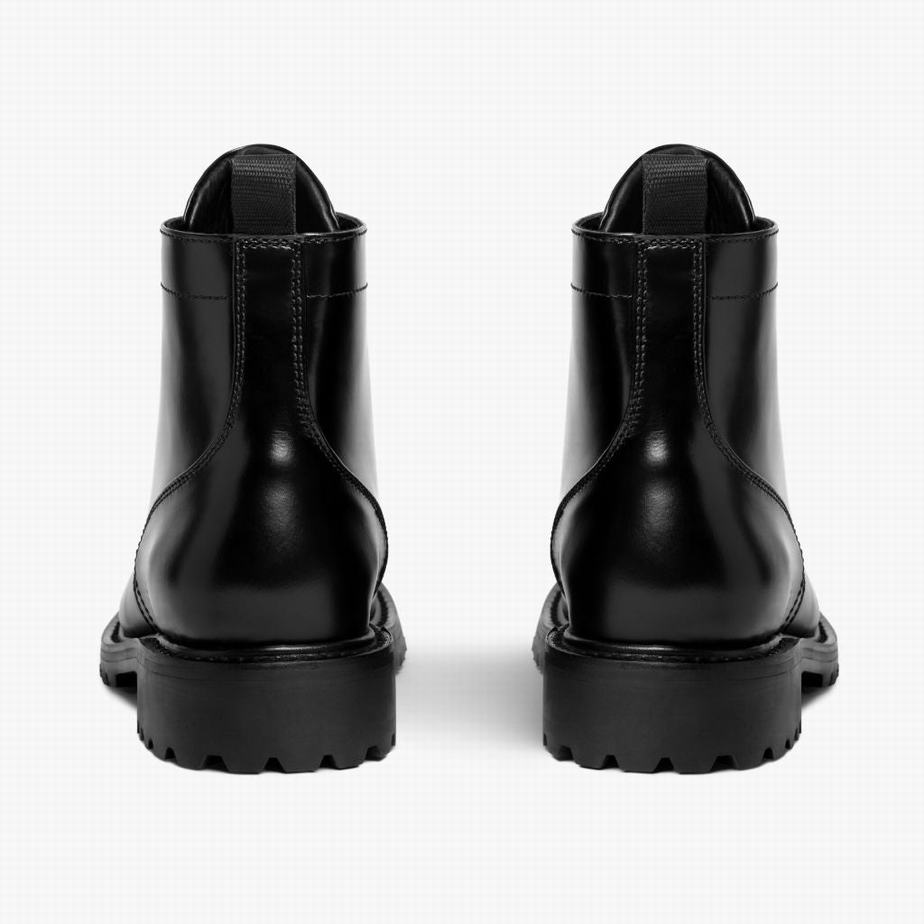 Thursday Boots Hero メンズ レースアップブーツ 黒 | BQQ8283JS