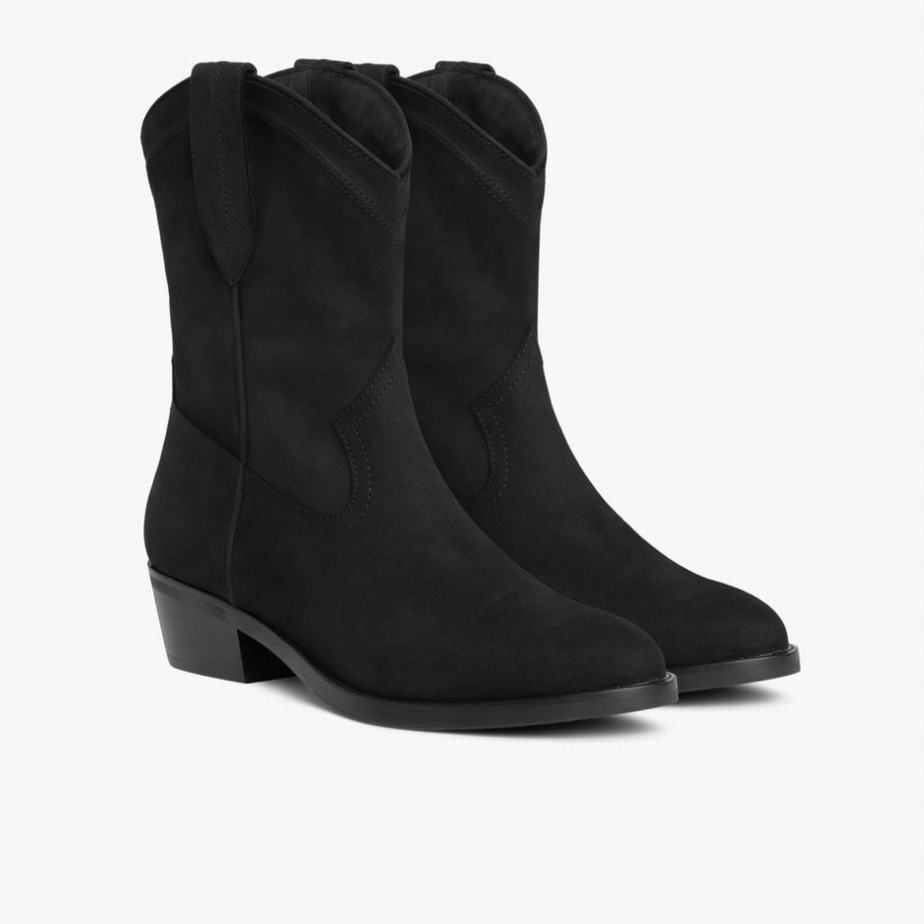 Thursday Boots Liberty レディース ウエスタンブーツ 黒 | IDP615JR
