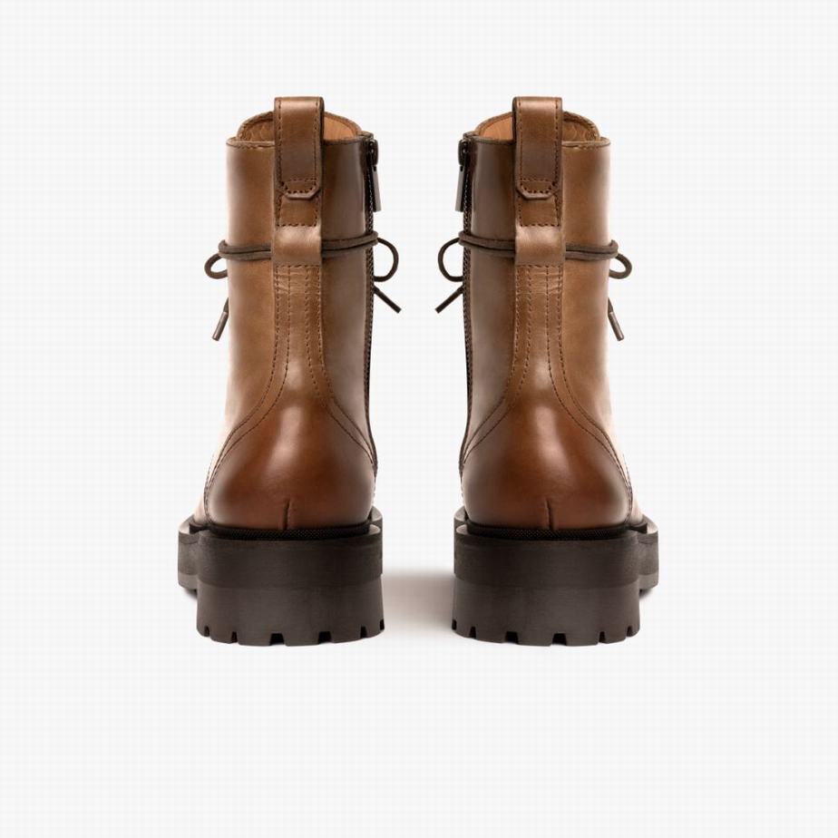 Thursday Boots Quest レディース 厚底ブーツ ベージュ | RRS9016NR