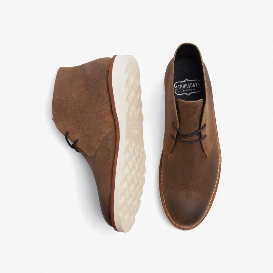 Thursday Boots Scout メンズ チャッカブーツ Safari | SNV6316DR