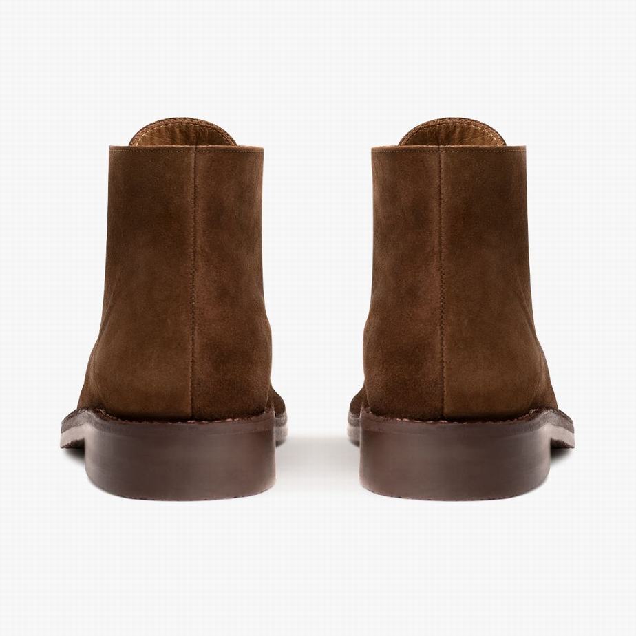 Thursday Boots Scout メンズ レースアップブーツ 暗ブラウン | LDL9318YP