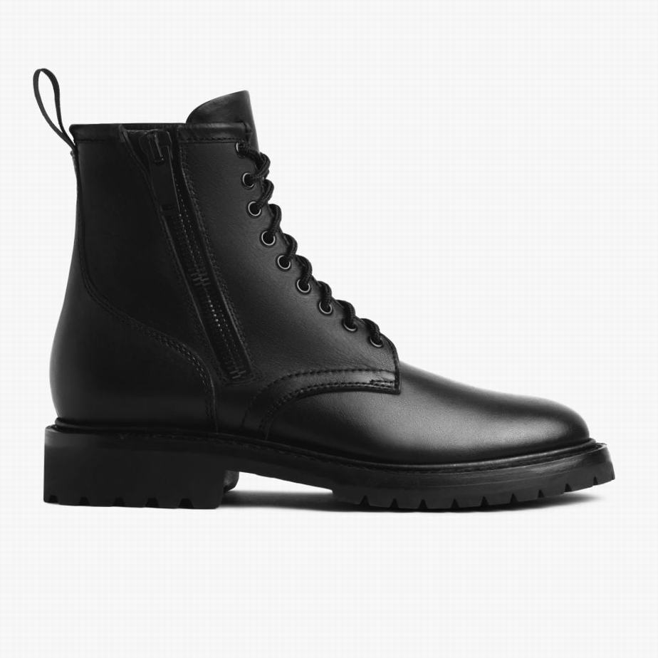 Thursday Boots Stomper メンズ レースアップブーツ 黒 | ELM2937VN