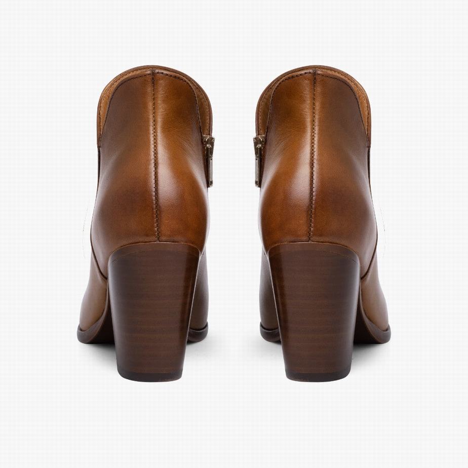 Thursday Boots Uptown レディース ブーティ ブラウン | XLX784ZO